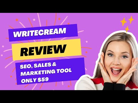 Boost Your SEO and Sales with Writecream's $59 Lifetime Deal!