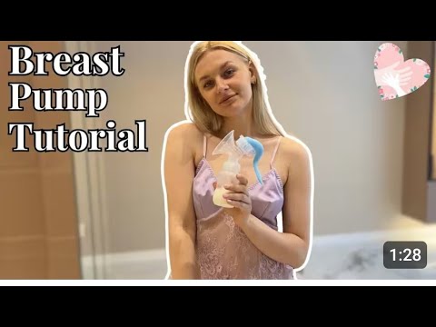 【pigeon搾乳機/Breast Pump Tutorial】子育て初心者必見!！手動搾乳機の使い方を解説⑨みお