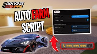 [🏎️ NEW] Driving Empire Script – AUTO FARM | AFK MONEY FARM | INFINITE MONEY FARMING | MOBILE & PC