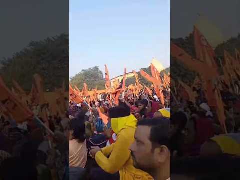 🌼छतरपुर में बागेश्वर बाबा का आगमन — भक्तों में अपार उत्साह 🙏 #bageshwardhamsarkar #shorts#bageshwar