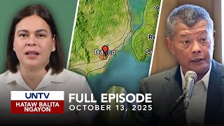 UNTV: Hataw Balita Ngayon | October 13, 2025