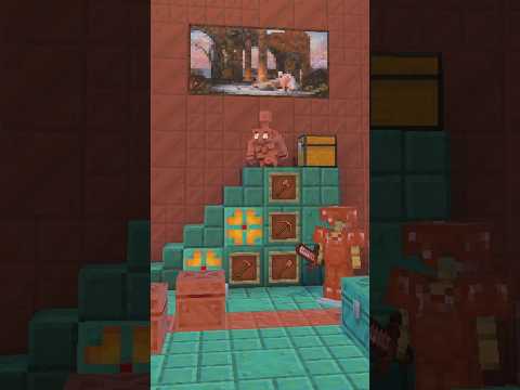 Copper Golem NEW! #Minecraft #update #minecraftupdate #coppergolem #minecraftbedrock #new #newupdate