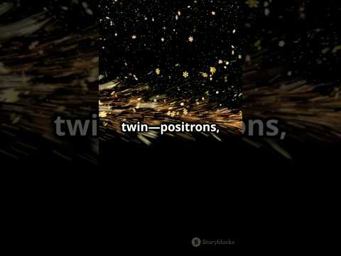 The Antimatter Mystery: Where Did It Go?💀🗿| #facts #science#shorts