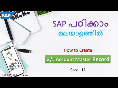 How to Create G/L Account Master Record | General Ledger | Class - 14