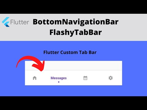 Bottom Navigation Bar Flutter -  Flashy Tab Bar 📱
