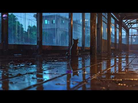 Rainy LoFi with Thunder | Chill Beats for Focus & Calm | CSA Audio Escape #LofiRain  #CloudSpirits