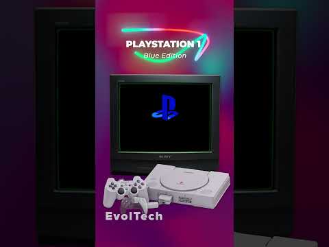 PlayStation 1 Startup Blue Edition