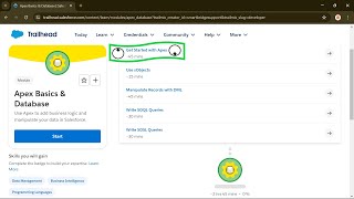 Get Started with Apex || Apex Basics & Database || Salesforce Supported Virtual Internship 2024