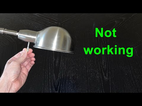 Lamp not working, bad Turn Knob rotary switch