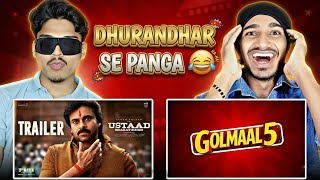 Ustaad Bhagat Singh Trailer & Golmaal 5 Announcement Reaction | Pawan Kalyan | Ajay Devgn |