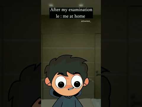 exam funny #2danimation #anime #trending #viral #ytshorts#shorts
