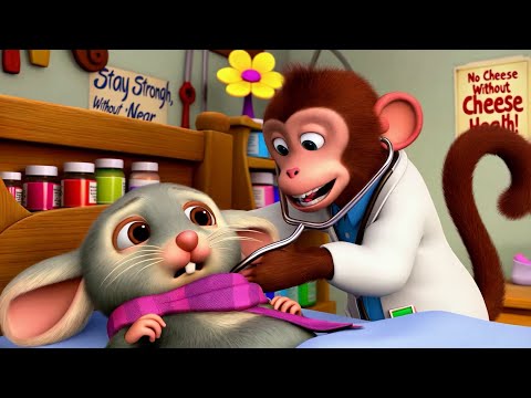 Aaj mangalwar Hai | आज मंगलवार है चूहे को बुखार है  Hindi Popular Nursery Rhymes for Kids Childrens