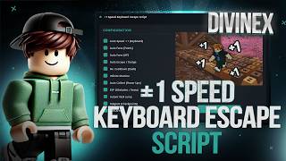 +1 SPEED Keyboard Escape Script 2026 | AUTO RUN + UNLOCK ALL | NO KEY | Roblox Script