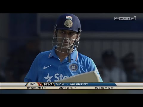 MS Dhoni 92* off 86 vs South Africa | IND vs SA 2015 | 2nd ODI Indore