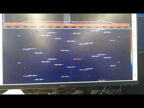 Spectrum Hopping RFID detection on ADALM-PLUTO SDR.