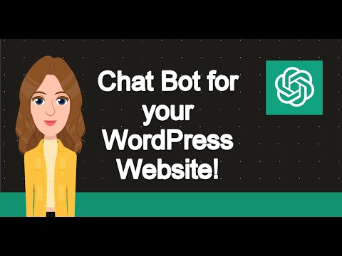 ChatGPT ChatBot for your WordPress Website!