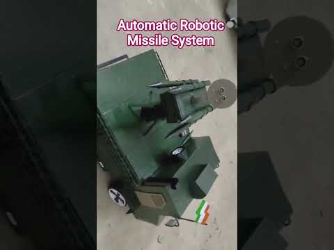 Automatic Robotic Missile System | Indian Army #stem #robotics #aiml #missile #isro #robot #drone