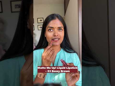 Pilgrim Matte Me Up Liquid Lipsticks For Indian Skin #tamil #notjustmakeupskincaretoo #lipstick