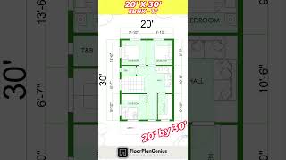Two bedroom house plan instyle homes Low budget building design simple home design floor plan