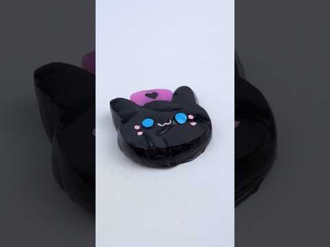 BUBU Unboxing Squishy 🐈🐈 Black Cat Squishy #squishy #satisfying #shorts