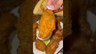 Crispy Lemon pepper chicken wings 😮‍💨