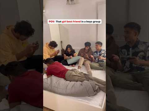 That girl best friend in a boys group’💁🏻‍♂️💁🏻‍♀️ #comedy #reels #funny #shortsvideo #india