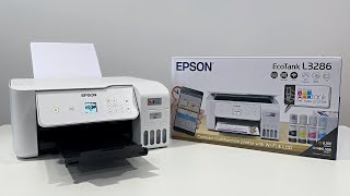 Epson EcoTank L3286 - Unboxing, Overview, First Printing