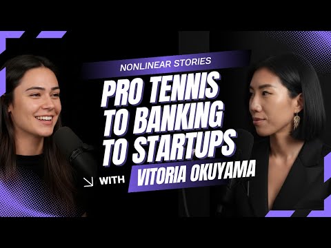 How an Ex–Pro Tennis Player Pivoted From Banking to Startups w/ Her Personal Brand