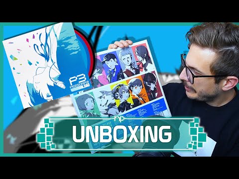 Persona 3 Reload Vinyl Unboxing – A Really Cool 4xLP Collection From iam8bit