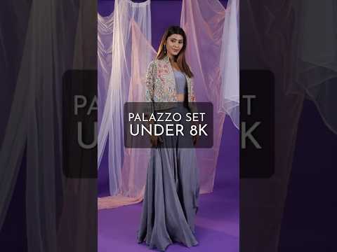 Palazzo set under a 8k | Trending salwar suits