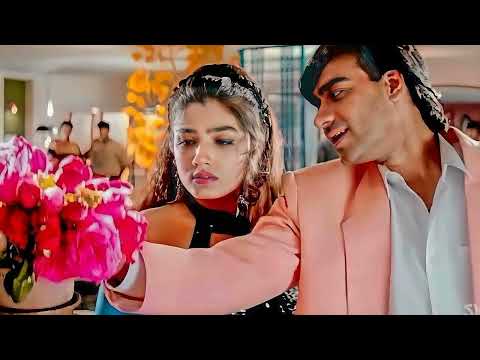 Kitna Haseen Chehra ❤️ ((Dilwale)) ❤️ Kumar Sanu | Ajay Devgan | Raveena Tandon ❤️ 90's Hits