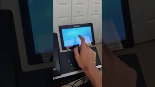 Yealink T58A Video Call to Intercom