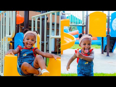 Everything is so fun: AMORA | Baby's First Time at the Playground