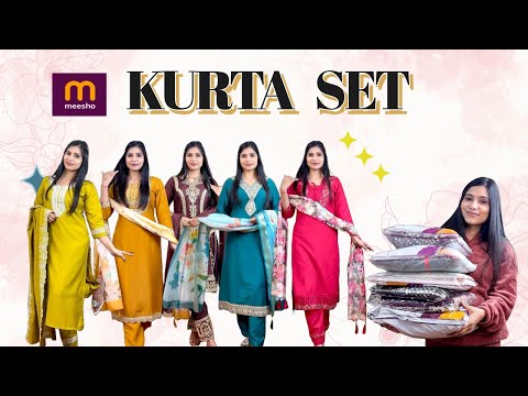 📦Unboxing MEESHO Kurta Set| LATEST DESIGN ( Best Quality 💯🔥) #meeshohaul #meeshofashion #latest