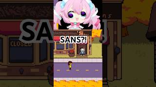 Chibi meets SANS UNDERTALE??!! #shorts #chibidoki #vtuber #deltarune