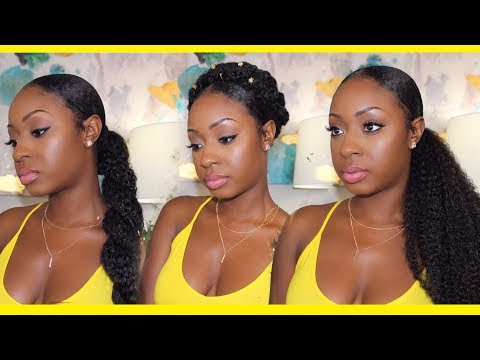 4 Super Simple Protective Styles for Short Natural Hair| Marley Hair, Natural Hairstyles