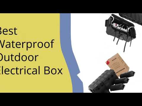 Flemoon Large Outdoor Electrical Box (12.5 x 8.5 x 5 inch).mp4