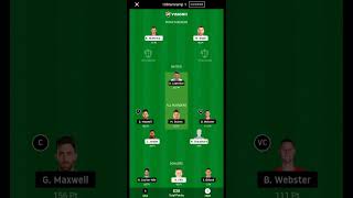 Vision11 Melbourne Stars Vs Hobart Hurricanes, 38th Match Big Bash League 2024 🏏