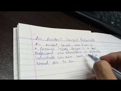 An Accident Layer's Responsiility and Personal Injury Attorney