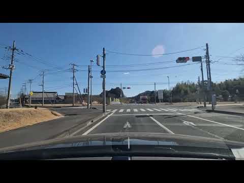 ほのぼの 八郷町 の田舎道ドライブ