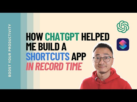 How ChatGPT Helped Me Build a Shortcuts App in Record Time