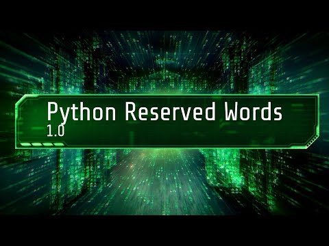 Python Reserved Words