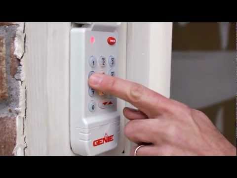 Genie Garage Door Opener Keypad Programing Instructions