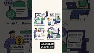 WhatsApp Meta | GST application | PAYROLL Management | Retail POS application contact:9578045632