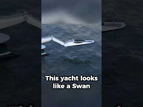"Swan-Inspired Futuristic Yacht That Transforms Before Your Eyes! 🦢✨" #FuturisticYacht  #sealife