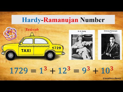 Hardy ramanujan number| Discovery of this number-1729 #maths #letsbecomeagenius #algebra #education 