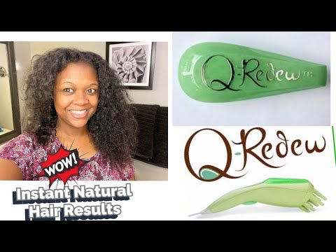 Q-Redew Hair Steamer | Fast Hair Moisture Results | Best Natural Hair Tool