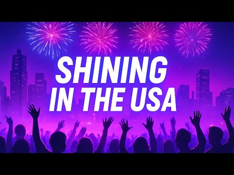 ✨ Shining in the USA | Official Party Song 2025 | Feel Good Vibes ✨