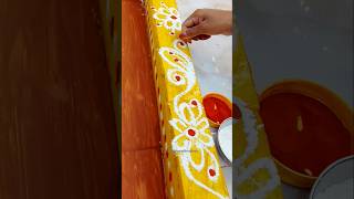 🌸Doorstep🌺Kolam 🍀గడప ముగ్గు🌸 #Designs#DoorstepKolam#Kolam #traditionalkolam#shorts #KolamDesign