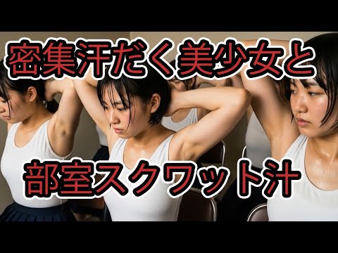 密集の部室　汗とスクワットと美少女